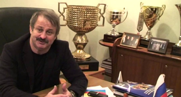 Адлан Вараев. Кадр из видео пользователя wrestrushd https://www.youtube.com/watch?v=M2kvLoVR89s