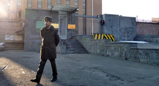 Посольство России в Армении. Фото Армине Мартиросян для "Кавказского узла"