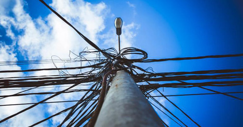 Электрический столб. Фото: Максим Тишин / Югополис