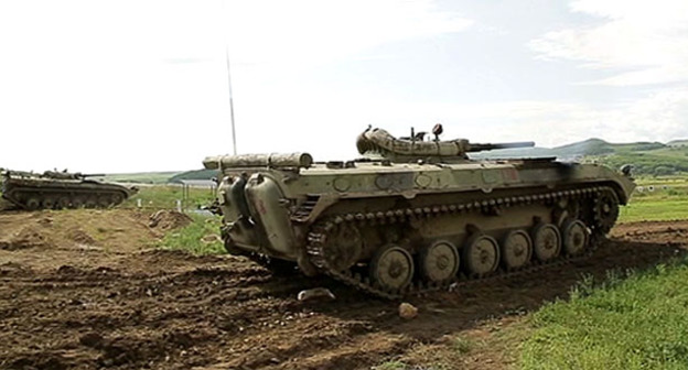 Учения мотострелковой бригады. Фото http://stat.mil.ru/