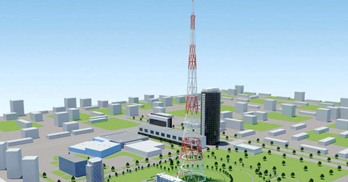 Проект новой телевышки в Северной Осетии. Фото: "ФедералПресс" http://fedpress.ru/