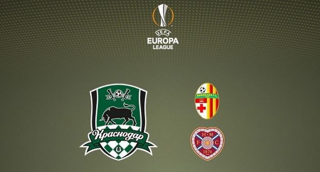 Афиша матча третьего квалификационного раунда Лиги Европы с участием ФК "Краснодар". Фото: Fckrasnodar.ru