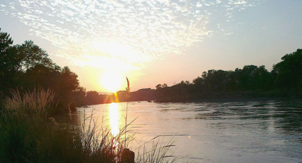 Река Терек. Фото: Джалвади Малаев https://ru.wikipedia.org/