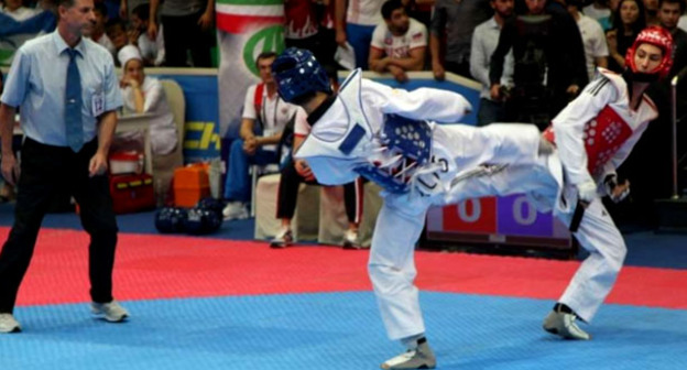 Чемпионат Европы по тхэквондо в Грозном. Июль 2016 г. Фото: Шамиль Кахерхаджиев /ИА "Грозный-информ" http://grozny-inform.ru/