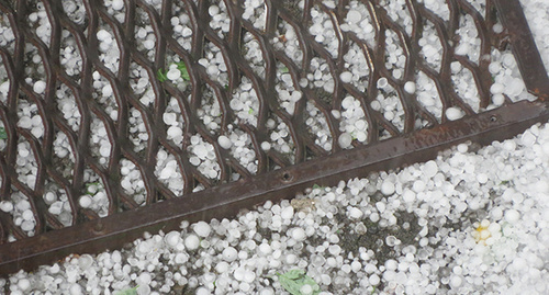 Град после урагана в Степанакарте. Фото Алвард Григорян для "Кавказского узла"