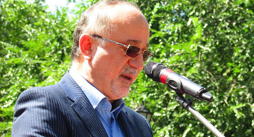 Выступление губернатора провинции Гилян (Иран). Фото Вячеслава Ященко для "Кавказского узла"