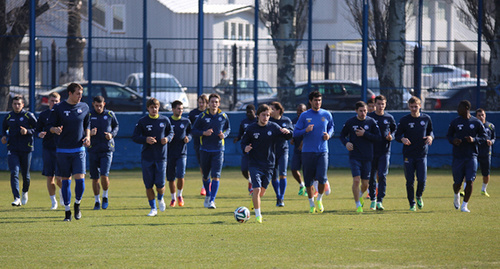 Игроки ФК "Ростов". Фото: http://www.fc-rostov.ru/press/news/8783/page1