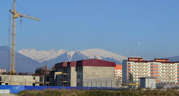 Недостроенные объекты в Сочи. Фото Светланы Кравченко для "Кавказского узла"