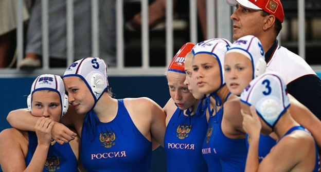 Российские ватерполистки. Фото: Sputnik/Владимир Астапкович