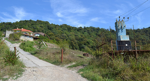 Трансформавторная подстанция Фото Светланы Кравченко для "Кавказского узла"