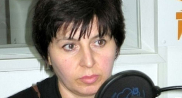 Руководитель организации "Голос Беслана" Элла Кесаева. Фото: RFE / RL