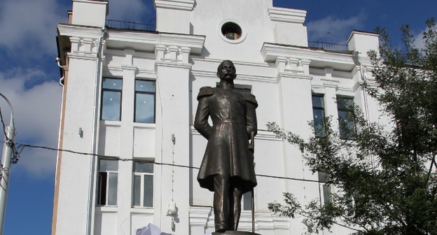 Памятник Григорию Рашпилю в Краснодаре. Фото: http://krd.ru/novosti/glavnye-novosti/news_15102016_184607.html 