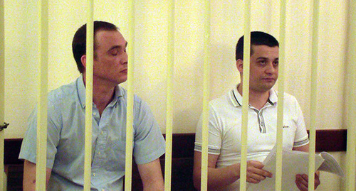  Александр Жданов и Сергей Талалай. Фото Светланы Кравченко для "Кавказского узла" 