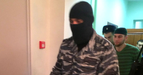 Заседание Московского окружного военного суда. Москва, 18 октября 2016 г. Фото Юлии Буславской для "Кавказского узла"





