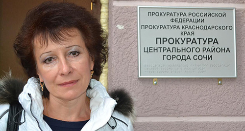 Ирина Снытко. Фото Светланы Кравченко для "Кавказского узла"