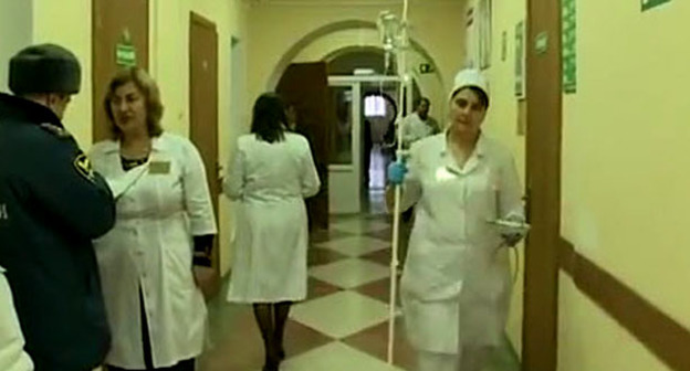В одной из больниц Махачкалы. Ноябрь 2016 г. Кадр из видео пользователя СРОЧНЫЕ НОВОСТИ УКРАИНЫ И РОССИИ https://www.youtube.com/watch?v=oxzuCYHeXe4