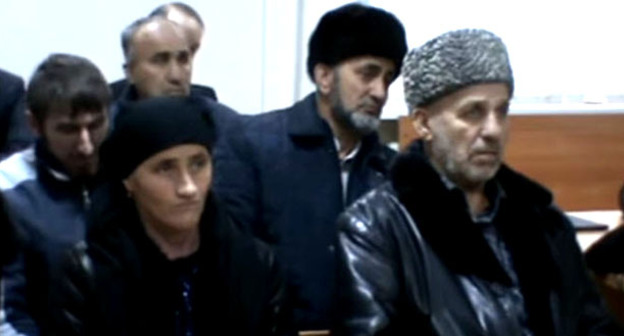 Заседание Верховного суда Чечни по жалобе на приговор корреспонденту "Кавказского узла" Жалауди Гериеву. Грозный, 15 ноября 2016 г. Кадр из видео "Кавказского узла"