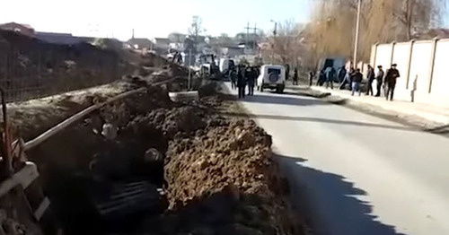 На месте взрыва газопровода в Назрани. 24 ноября 2016 г. Фото пользователя Whit You https://www.youtube.com/watch?v=pabvptKGSGM На месте взрыва газопровода в Назрани. 24 ноября 2016 г. Фото пользователя Whit You https://www.youtube.com/watch?v=pabvptKGSGM