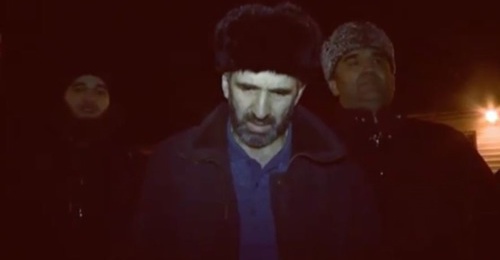 Предположительно, отец Магомеда Рашидова. Шали, 30 января 2017 года. Скриншот из видео с официальной страницы главы Чечни Instagram.com/kadyrov_95/