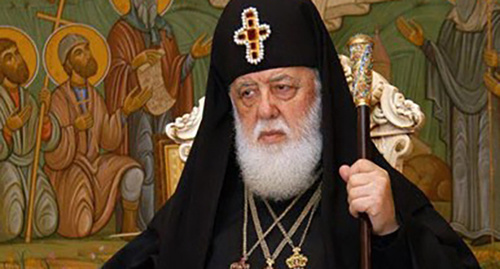 Католикос-патриарх всея Грузии Илия II. Фото  http://www.logoslovo.ru/