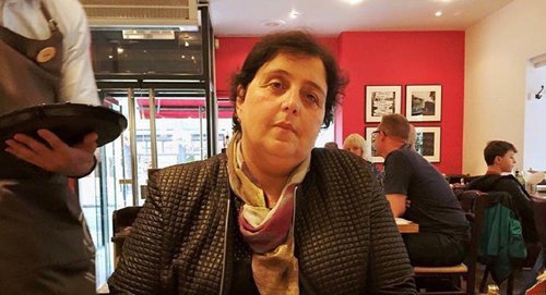 Мать Давида Харшиладзе, главный редактор грузинской газеты "Хроника+" Элисо Киладзе 
Фото: https://sputnik-georgia.ru/incidents/20170314/235194637/Syn-skandalno-izvestnoj-v-Gruzii-Jeliso-Kiladze-zaderzhan-za-narkotiki.html