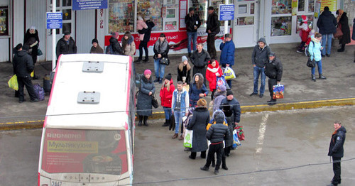 Автовокзал в Волгограде. Фото Вячеслава Ященко для "Кавказского узла"