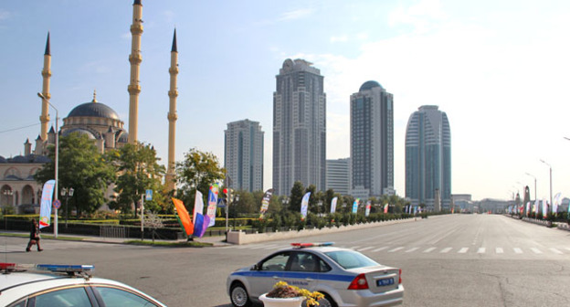 Грозный. Чечня. Фото Магомеда Магомедова для "Кавказского узла"