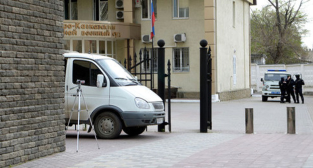 Северо-Кавказский окружной военный суд в Ростове-на-Дону. Фото Олега Пчелова для "Кавказского узла"