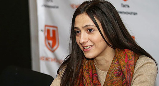 Мария Кучина. Фото: Александр Сафонов https://cska.in/other/news/text/39444/mariya-kuchina-vse-naladitsya-i-budet-horosho-mi-verim-nashemu-rukovodstvu/