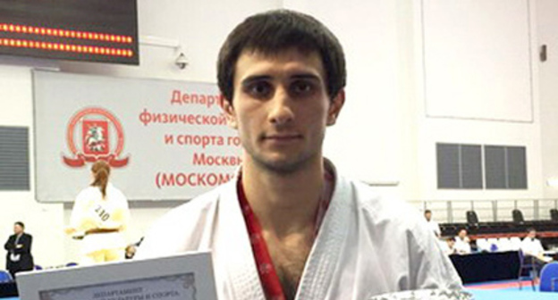 Кантемир Бесланеев из Кабардино-Балкарии. Фото http://kbrria.ru/sport/karatist-iz-kbr-vzyal-bronzu-na-chempionate-mira-18802