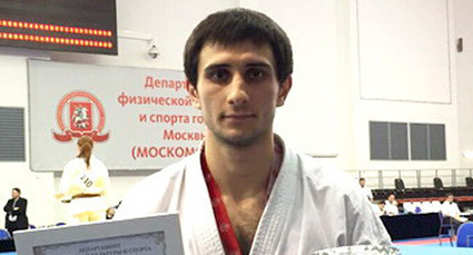 Кантемир Бесланеев из Кабардино-Балкарии. Фото http://kbrria.ru/sport/karatist-iz-kbr-vzyal-bronzu-na-chempionate-mira-18802
