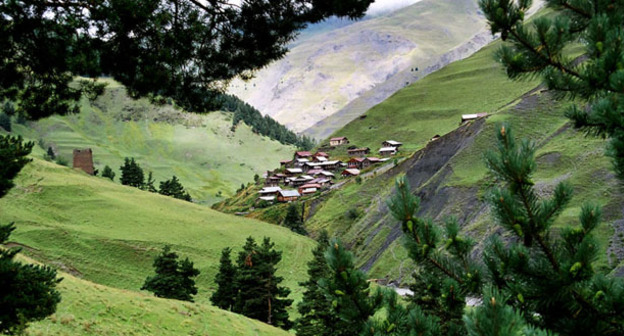 Тушетия. Грузия. Фото: Paata Vardanashvili https://ru.wikipedia.org/