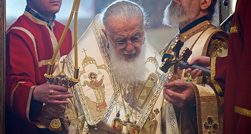 Илия II. Фото © Sputnik / Alexander Imedashvili  https://sputnik-georgia.ru/society/20170606/236237161/Est-komu-ohranjat-naznachen-glava-ohrany-Patriarha-Gruzii.html