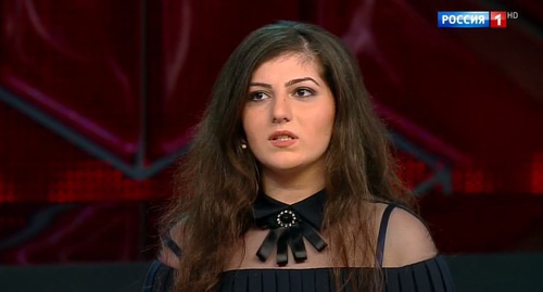 Рузанна Туко в ходе ток-шоу. Фото: Скриншот видео http://russia.tv/video/show/brand_id/5169/episode_id/1516789/video_id/1645058/ Рузанна Туко в ходе ток-шоу. Фото: Скриншот видео http://russia.tv/video/show/brand_id/5169/episode_id/1516789/video_id/1645058/