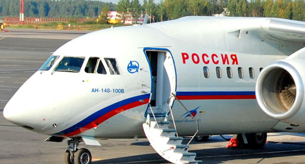 Пассажирский авиалайнер Ан-148. Фото https://ru.wikipedia.org