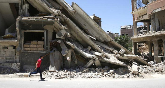 Война в Сирии. Фото: REUTERS/Bassam Khabieh