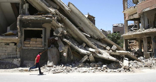 Война в Сирии. Фото: REUTERS/Bassam Khabieh