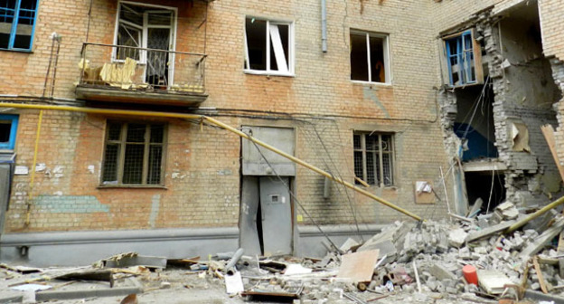 Взрыв четырехэтажки в Волгограде. 16 мая 2017 г. Фото Вячеслава Ященко для "Кавказского узла"