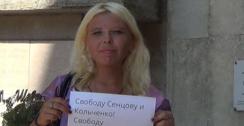 Дарья Полюдова. Фото: RFE/RL Дарья Полюдова. Фото: RFE/RL