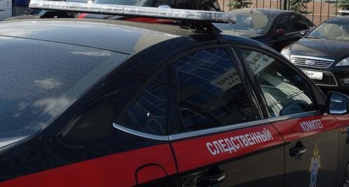 Автомобиль Следственного комитета России. Фото: Нины Тумановой для "Кавказского узла"