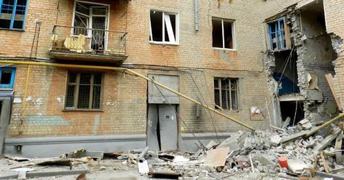 Взрыв четырехэтажки в Волгограде. 16 мая 2017 г. Фото Татьяны Филимоновой для "Кавказского узла" Взрыв четырехэтажки в Волгограде. 16 мая 2017 г. Фото Татьяны Филимоновой для "Кавказского узла"