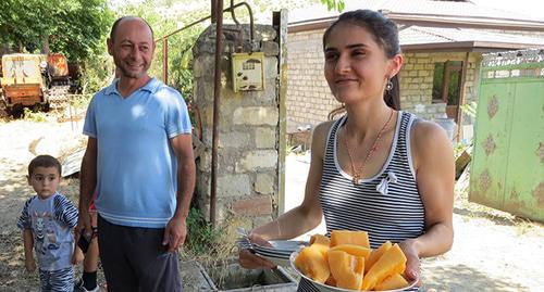 Семья Григорян из села Тог Гадрутского района Нагорного Карабаха надеются на  получение финансовой  поддержки в рамках социальной программы  Фото Алвард Григорян для "Кавказского узла"