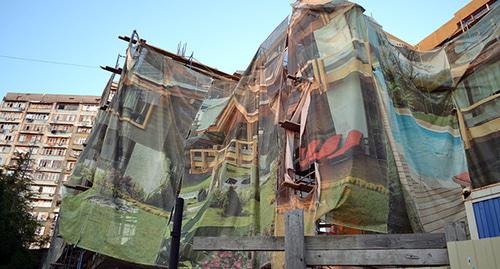 Самострой, подлежащий сносу. Фото Светланы Кравченко для "Кавказского узла"