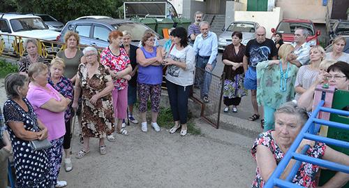 жители протестуют проив застройки оползневых зо