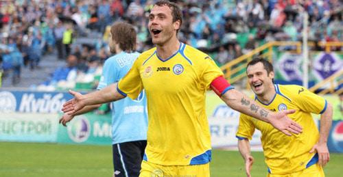 Игроки футбольного клуба "Ростов". Фото: пресс-служба ФК Ростов