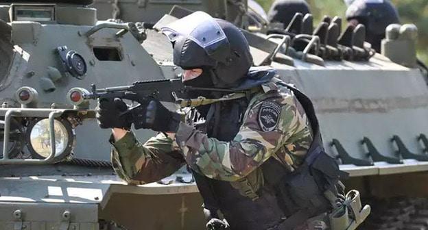 Сотрудник силовых структур. Фото http://nac.gov.ru/