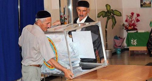 Подсчет голосов в ЧР. Фото https://chechnyatoday.com/content/view/306055