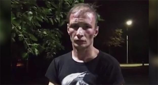 Задержанный по делу. Фото : стоп-кадр видео http://www.tvc.ru/news/show/id/124471