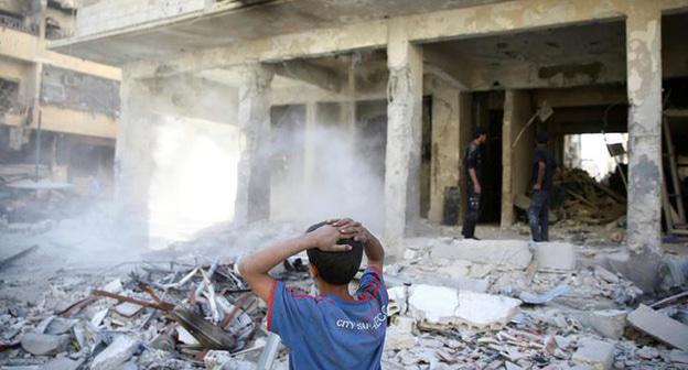 Война в Сирии. Фото: REUTERS/Bassam Khabieh