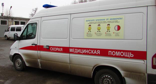 Машина cкорой помощи. Фото Вячеслава Ященко для "Кавказского узла"